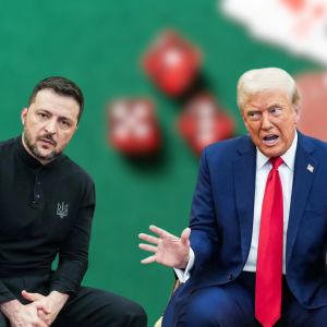 Crypto bettors wager on Zelenskyy’s fate amid Trump row