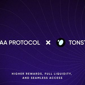 EVAA and Tonstakers Announce Major Upgrade to Earn Section: Higher Rewards, Full Liquidity, and Seamless Access