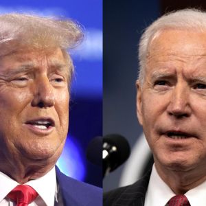 Trump pins Q1 dip on Biden not tariffs, says “be patient for the boom”