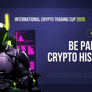 The World’s First International Crypto Trading Cup Kicks Off Live