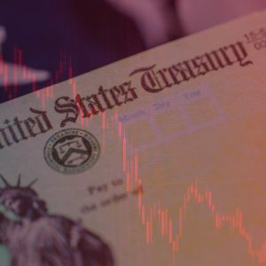 US Treasury yields dropped Tuesday ahead of a key June inflation report