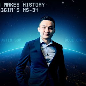 Justin Sun Makes History as Youngest Chinese Commercial Astronaut with Blue Origin’s NS-34 Spaceflight