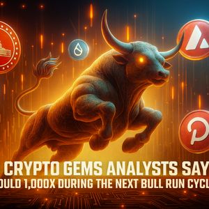 5 Crypto Gems Analysts Say Could 1,000X During the Next Bull Run Cycle