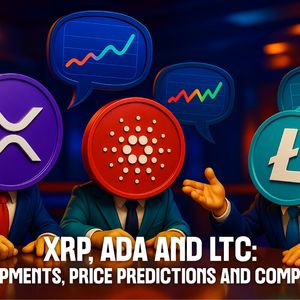 XRP, ADA and LTC: Developments, Price Predictions and Comparison