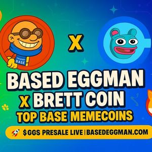 Ethereum Whales Are Buying Top Crypto Presales Like Based Eggman $GGs and LayerBrett, Join $GGs ICO Here