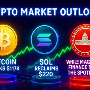 Crypto Market Outlook: Bitcoin Breaks $117K, SOL Reclaims $220, While MAGACOIN FINANCE Takes the Spotlight