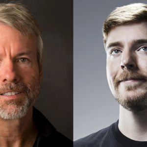 Michael Saylor pitches Bitcoin to MrBeast as AI takes over YouTube content creation