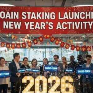 Poain Staking Launches New Year’s Activity With Short-Term Contracts and Token Bonuses — Earn Up to $13,890+ in Returns