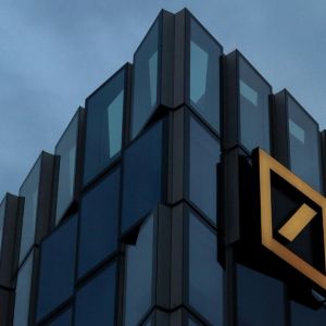 Deutsche stock crossed book value for the first time since 2008 financial crisis