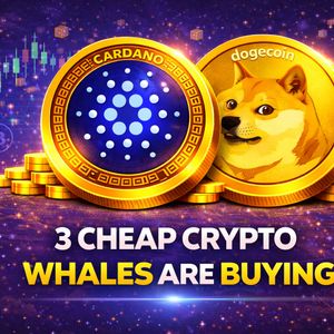 Top 3 Cheap Cryptos Whales Are Accumulating Before Q2 2026