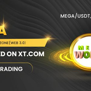 XT.COM Lists MEGA in its Main and Web3.0 zones