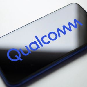 How is Qualcomm the best-performing chip stock right now, with over 40% gain this week?