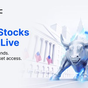 Crypto Meets Wall Street: MEXC Unveils ‘RealStocks’ with 0-Fee U.S. Equity Trading and Real Dividends