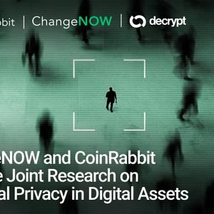 ChangeNOW and CoinRabbit Release Joint Research on Financial Privacy in Digital Assets