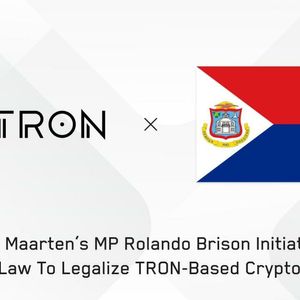 St. Maarten’s MP Rolando Brison Initiates Law to Legalize TRON-Based Crypto