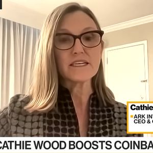 Cathie Wood Slams the SEC, Claims Coinbase Will Come Out a Winner