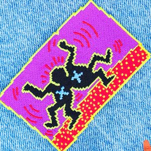 Christie's Turns Keith Haring Digital Art Into NFC-Equipped Patch