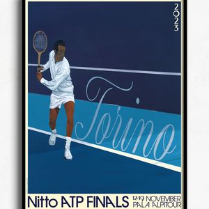 ATP Tennis Tour Offers Customizable 2023 Finals Posters via NFT Drop