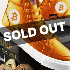 Trump Bitcoin Sneakers Sell Out, Already on EBay for $2,500