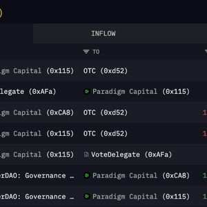 Paradigm Moves $3.5M in MakerDAO's MKR Tokens Following Peer a16z's Maneuver