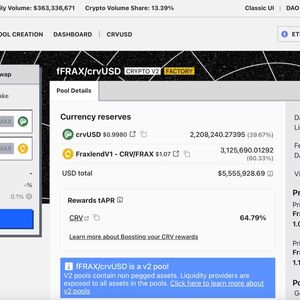 Curve Founder Deploys New Liquidity Pool to Address FRAX Debt Situation