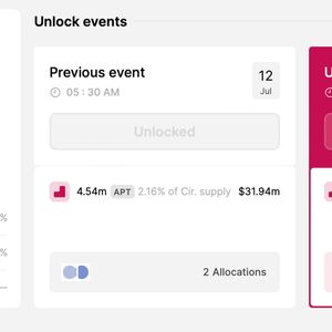 Aptos Token Surges on Microsoft Partnership Ahead of APT Supply Unlock