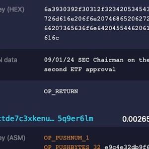 Bitcoin ETF Chaos Memorialized on Blockchain, With Nod to 'Chancellors on the Brink' Reference