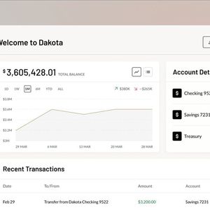 Dakota Emerges From Stealth to Provide Bank-Like Services to Crypto Depositors