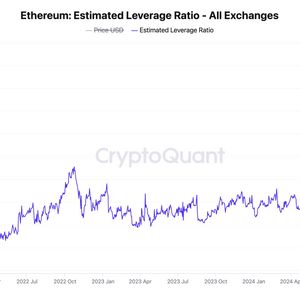 Ether's Record Leverage Ratio of 0.57 Is Over Double That of Bitcoin