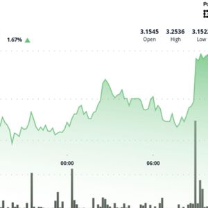 TON Surges 3%, Outperforming Declining CoinDesk 20
