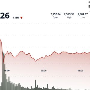 ETH Under $2,500: Friday Sees Highest Outflows From Spot ETH ETFs This Month