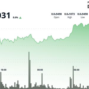 PEPE Climbs 10% as Golden Cross Signals Possible Further Gains in Hot Memecoin Market