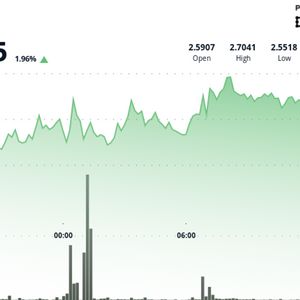 NEAR Rises 2% as Institutional Traders Drive Volume Amid Volatile Swings
