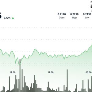 DOGE Rebounds From $0.21 Floor, Cup-and-Handle Pattern Targets $0.30
