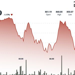 BNB Slips Below $860 as Traders Brace for U.S. Jobs Data