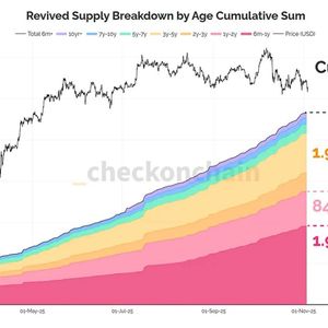Dormant Bitcoin Comes Back to Life as 4.65M BTC Reenters Circulation in 2025