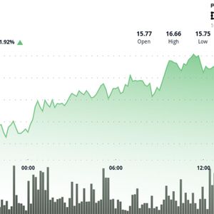 Chainlink Bounces 5%, But Breakout Falters at $16.50 Resistance