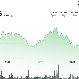 XLM Edges Higher 2.6% to $0.25 as U.S. Bank Tests Stablecoin Pilot