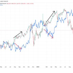 Bitcoin Dominance Defies Pattern During 30% Decline, Dropping Instead of Climbing