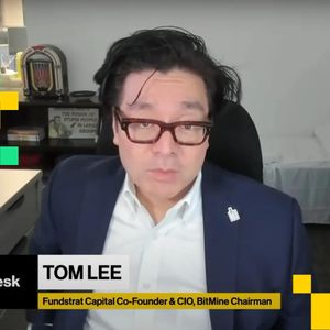 Crypto's 'Best Days Are Ahead': Tom Lee's Bitmine Immersion Adds $320M of Ether
