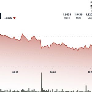 Polkadot's DOT drops 3% to $1.83 as crypto markets reverse lower