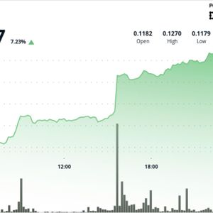 Dogecoin surges 7% as a double-bottom break sparks DOGE rally