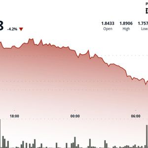 Toncoin drops, falls through key support levels in technical breakdown