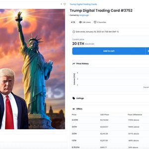 Crypto Twitter Delves Into Strange, Sloppy Side of Trump’s NFT Collection