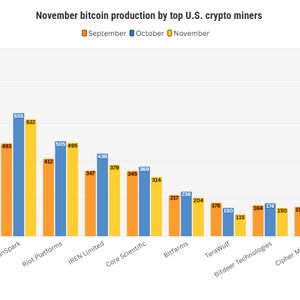 SA Charts: How did bitcoin miners perform in November?