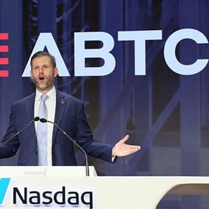 Trump family-tied ABTC stock sinks even as bitcoin rallies