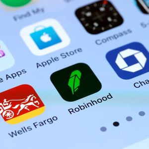 Robinhood leads crypto-tied brokerages lower in broader market rout