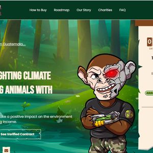 Green Crypto Chimpzee Raises More than $700,000 While Helping to Fight Climate Change – Next Big Thing?