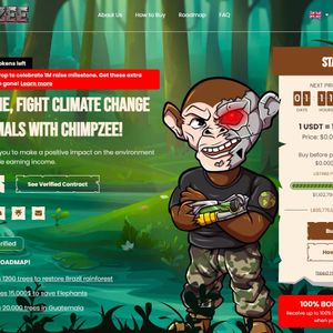 Charity-Focused Web3 Chimpzee’s Presale Heating Up Amid Exciting Airdrop Promotion - $1.1 Million Now Raised
