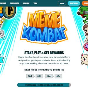 Pepe Coin Price Climbs 25% But Doxxed Meme Kombat Altcoin Can 100x After Raising Nearly $1.5m For Unique Gaming Platform